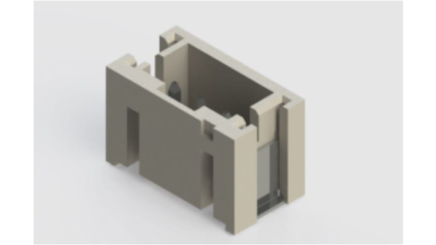 EDAC 140 Series Surface Mount PCB Header, 3 Contact(s), 2.0mm Pitch, 1 Row(s)