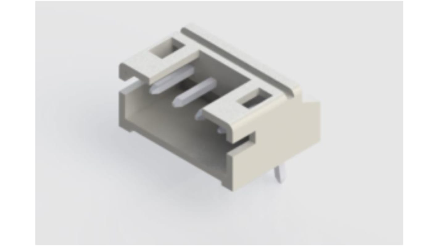 Conector macho para PCB Ángulo de 90° EDAC serie 140 de 4 vías, 1 fila, paso 2.0mm, Montaje en orificio pasante