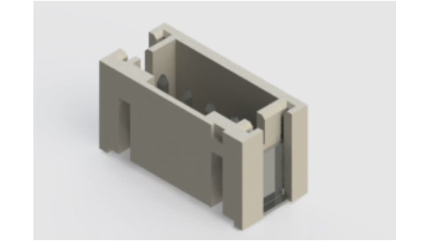 EDAC 140 Series Surface Mount PCB Header, 4 Contact(s), 2.0mm Pitch, 1 Row(s)