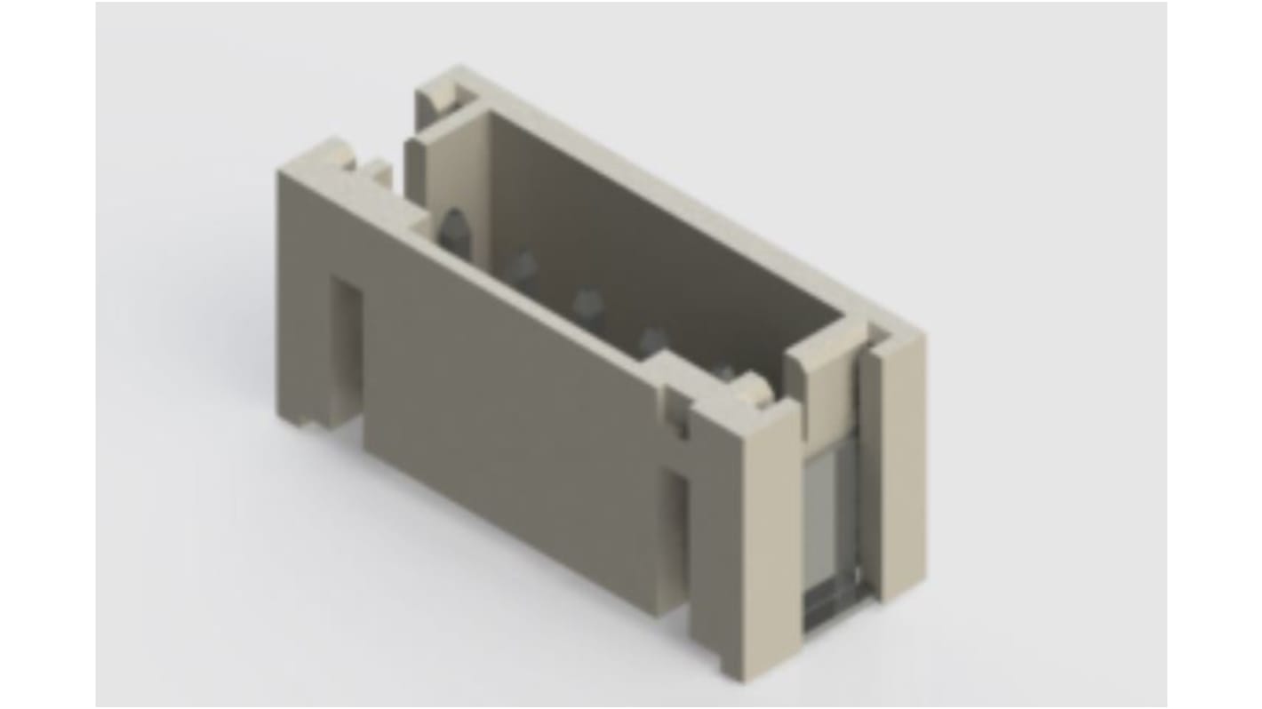 EDAC 140 Series Surface Mount PCB Header, 5 Contact(s), 2.0mm Pitch, 1 Row(s)