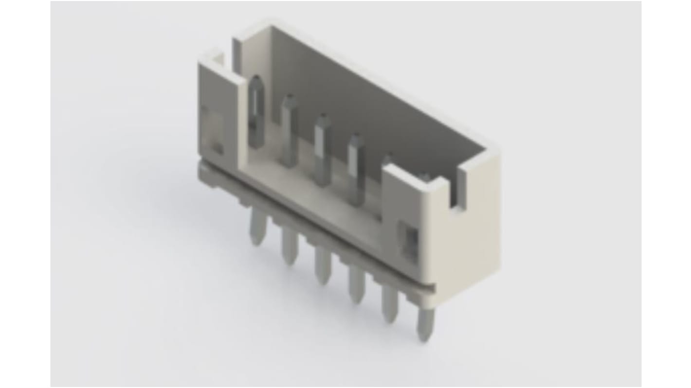 Konektor PCB, řada: 140, počet kontaktů: 6, počet řad: 1, rozteč: 2.0mm, Průchozí otvor