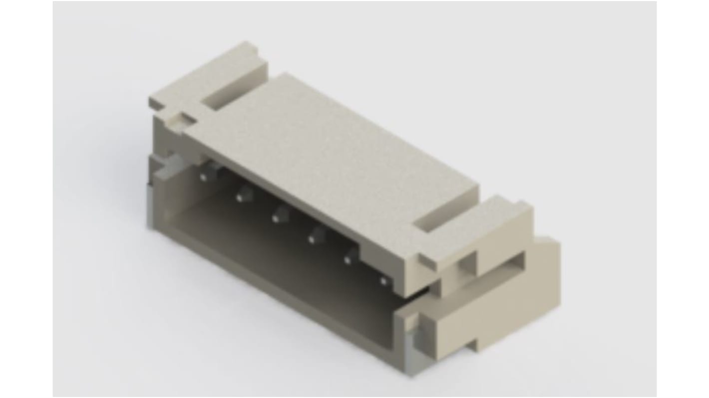 Embase pour CI EDAC, 140, 6 pôles , 2.0mm 1 rangée, Angle droit