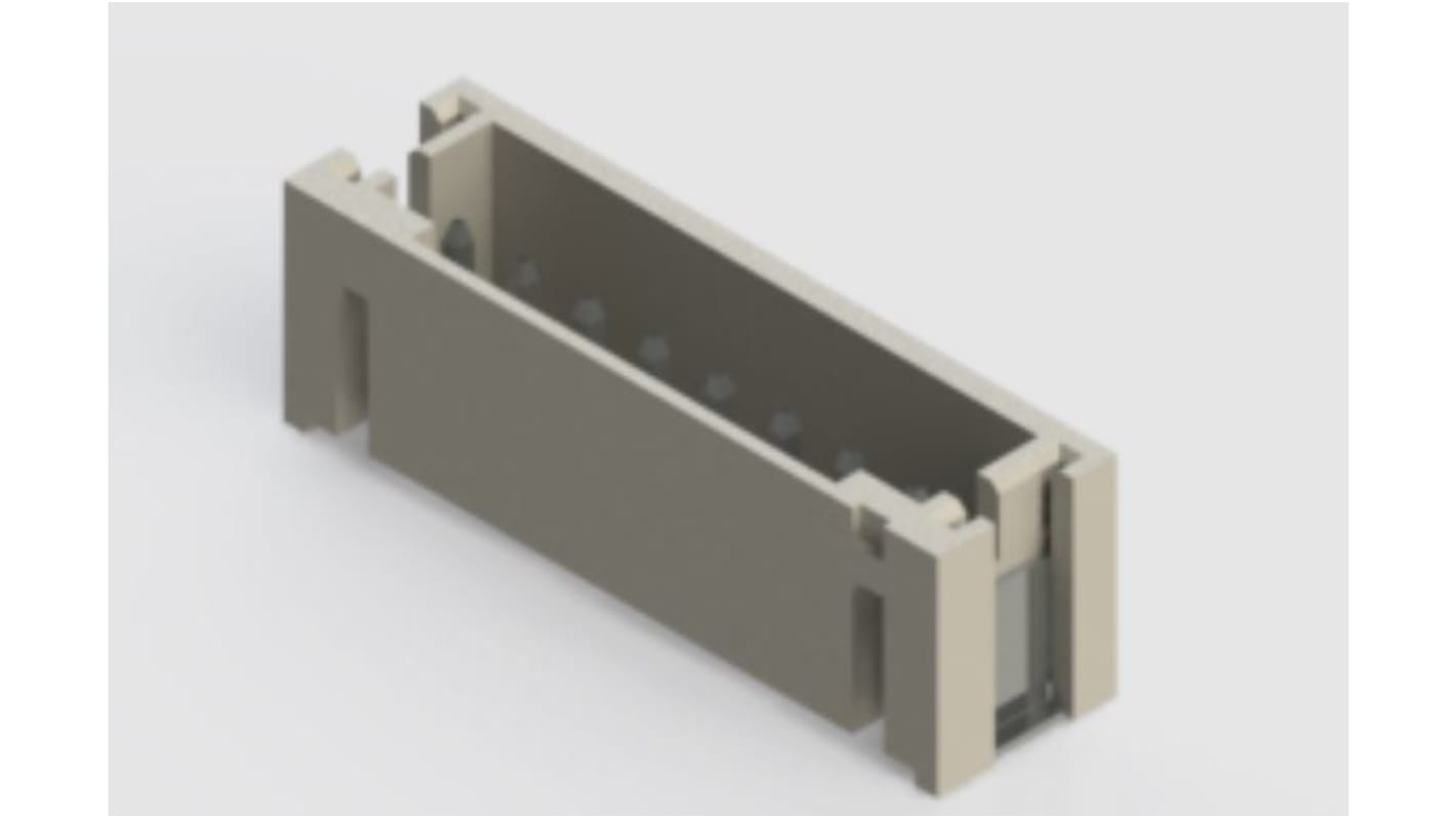 EDAC 140 Series Surface Mount PCB Header, 8 Contact(s), 2.0mm Pitch, 1 Row(s)