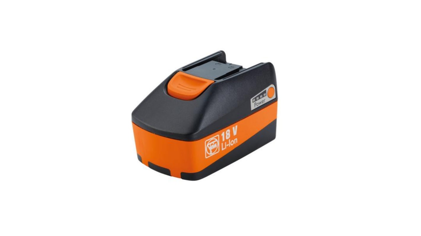 FEIN 92604175020 6Ah 18V Battery & Charger, For Use With FEIN 18 V Cordless Tools