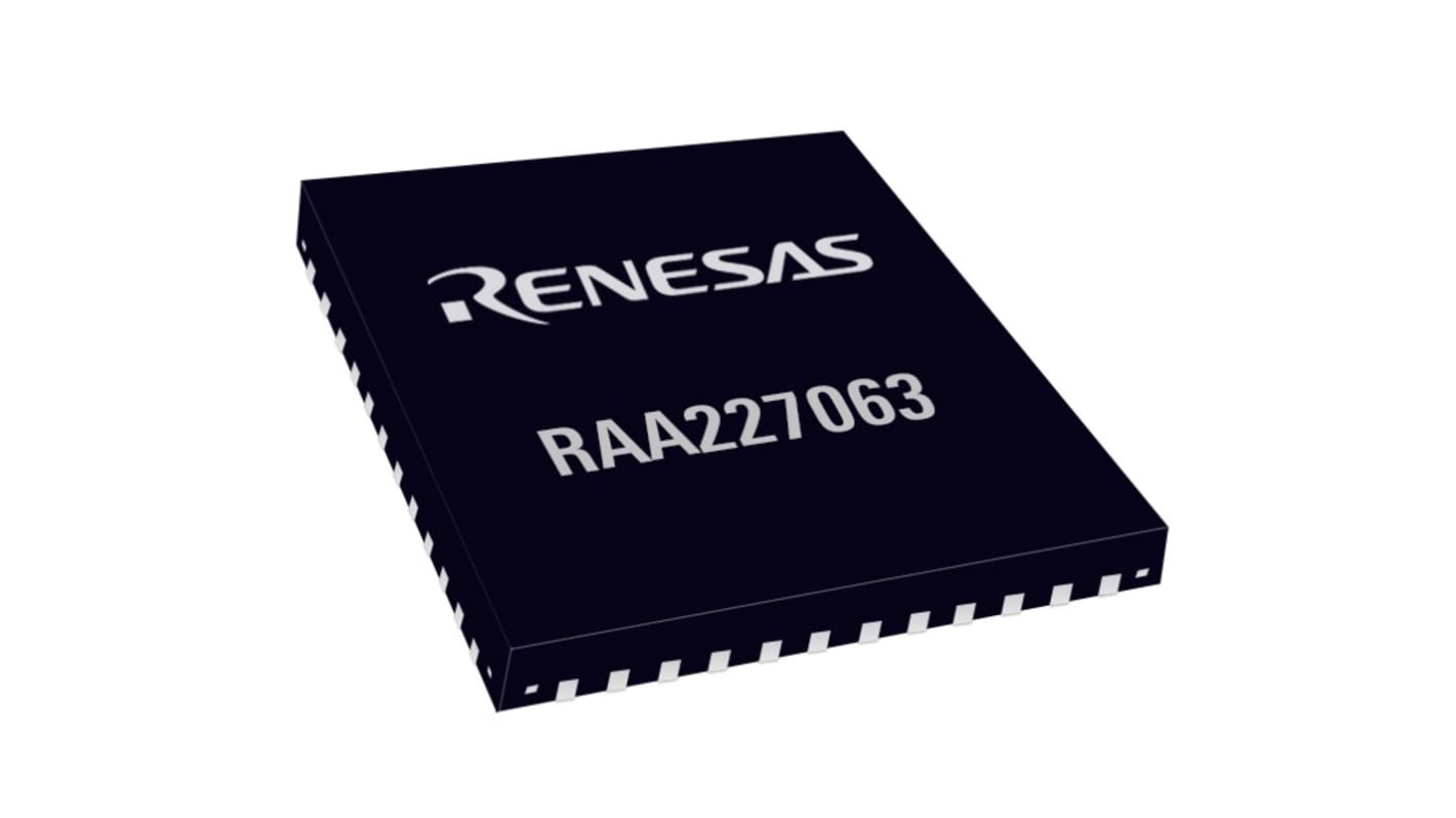 Renesas Electronics Motor Driver IC 3-phasig RAA2270634GNP#MA0, 1A, 60 V, BLDC