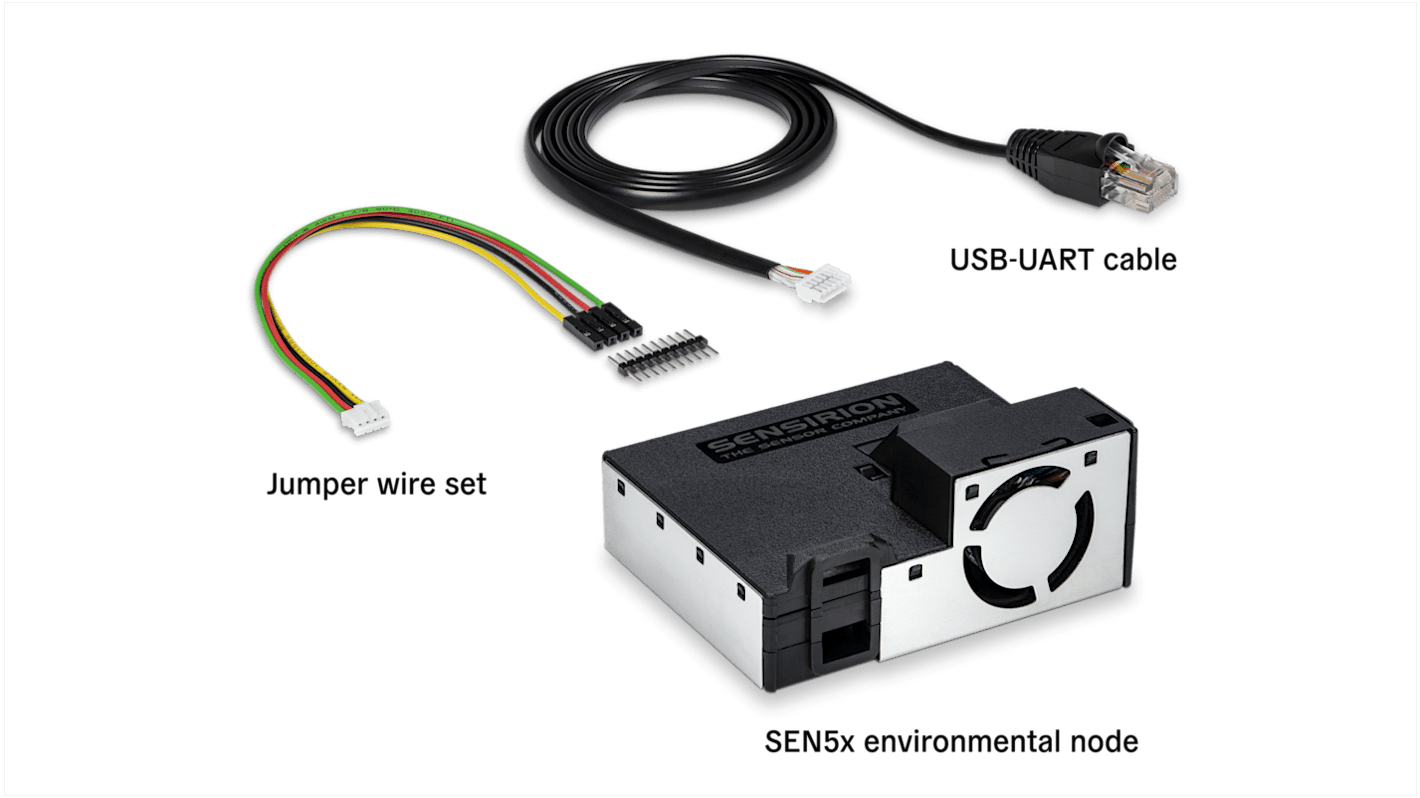 Sensirion SEN5x Evaluation kit SEN5x series Entwicklungskit, Umgebungssensor für Umgebungssensoren Sen5x