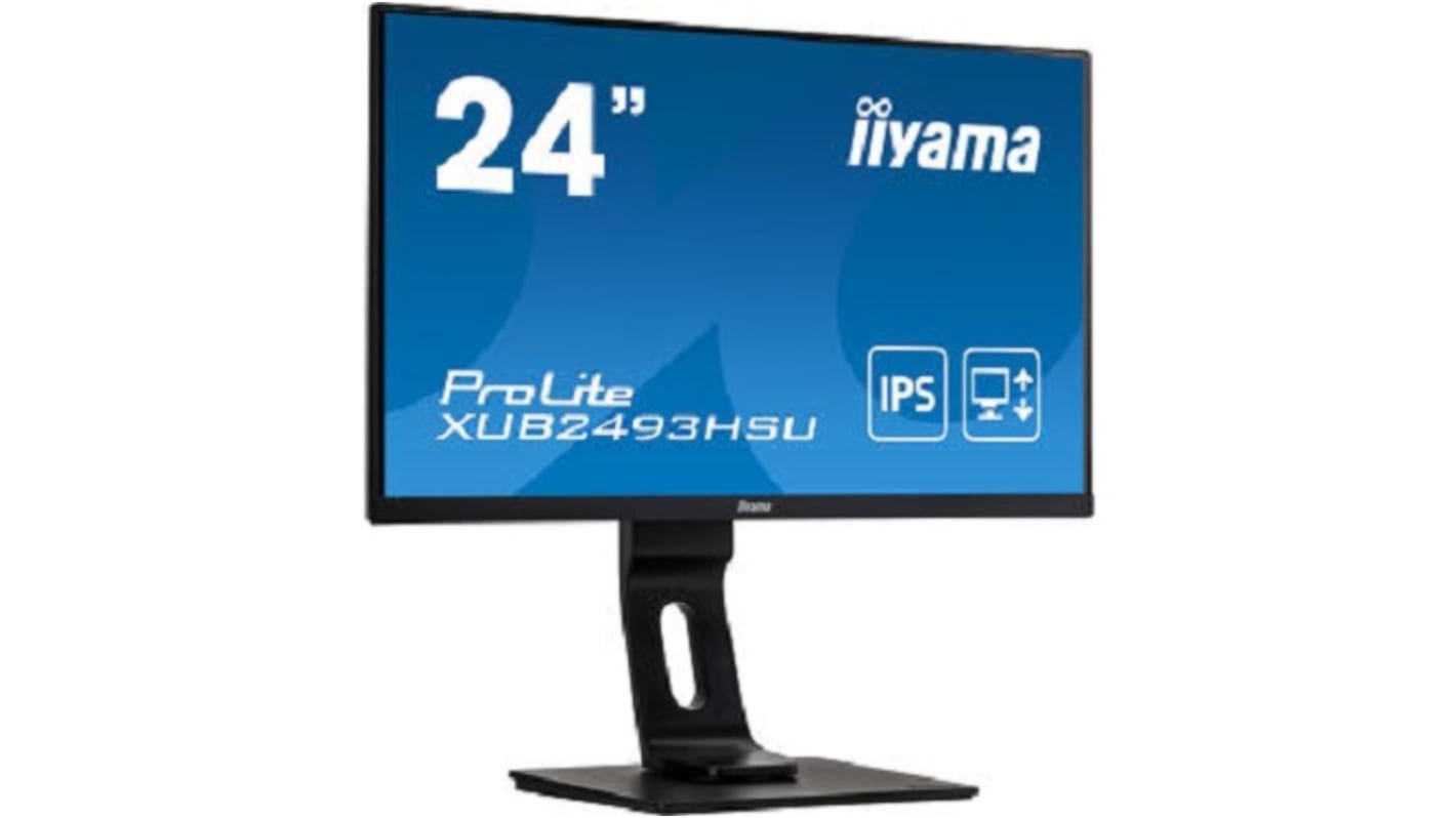 iiyama ProLite XU2493HSU-B1 24in LCD Computer Monitor, 1920 x 1080 Pixels