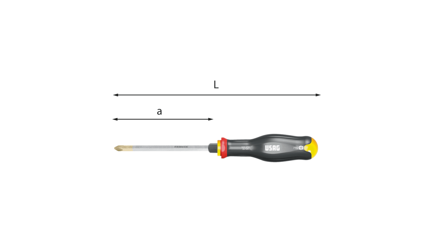 Cacciavite standard Phillips PH1 Usag