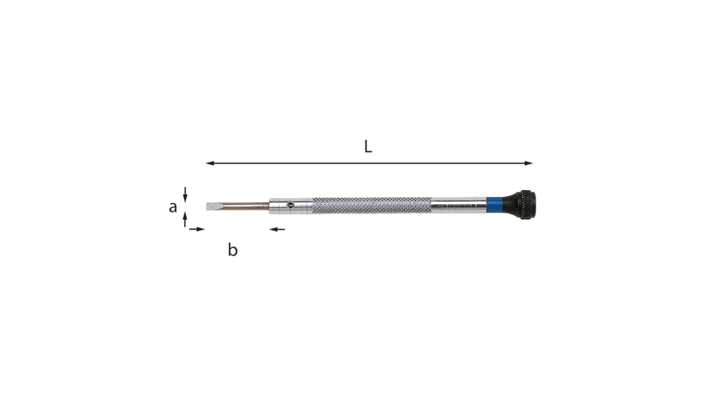 Cacciavite di precisione A taglio 1,2 mm Usag