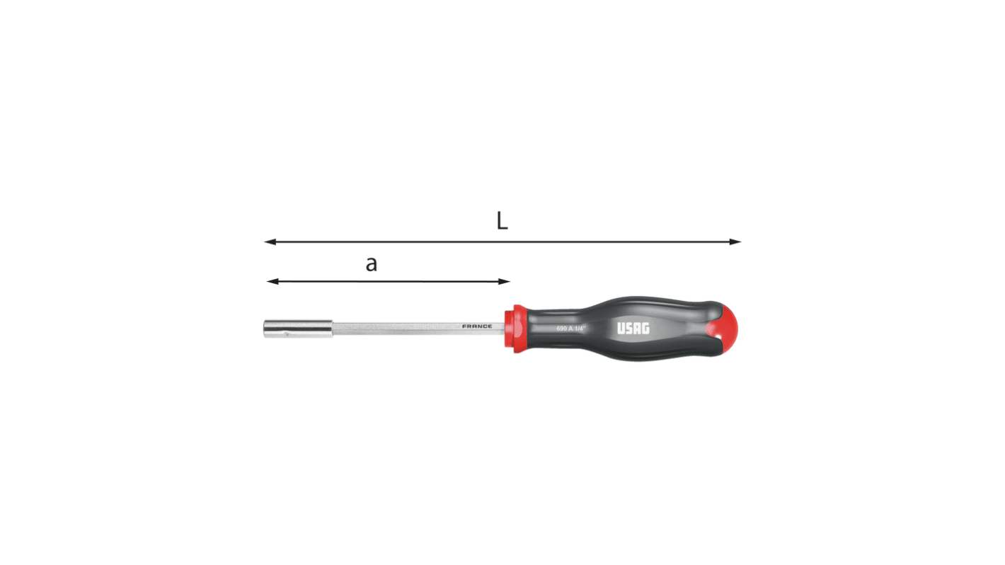 Cacciavite portainserti 1/4 poll. Usag