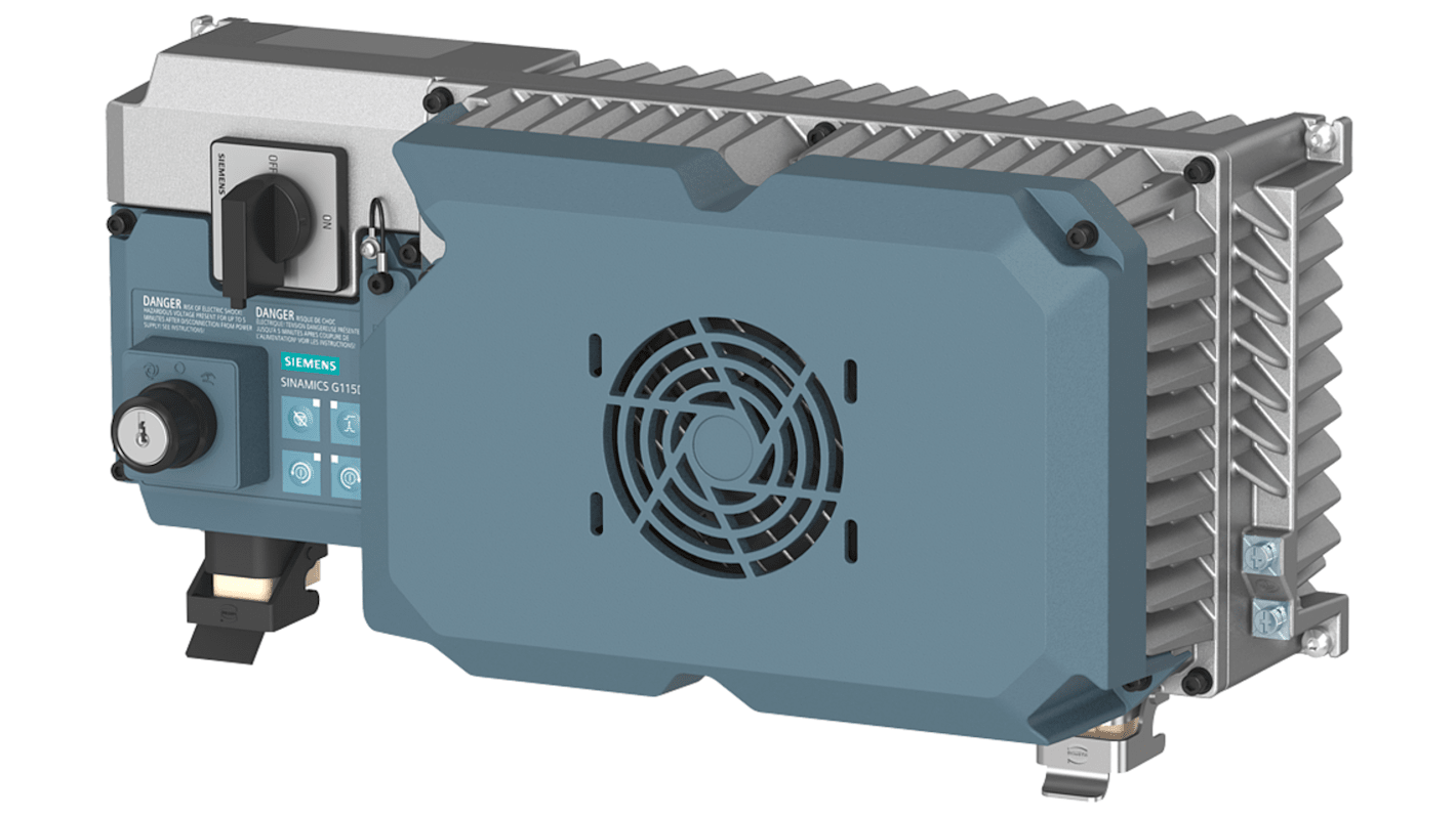 Convertisseur Siemens SINAMICS G115D, 5,5 kW 380 → 480 V. 3 phases, 11,8 A, 550Hz