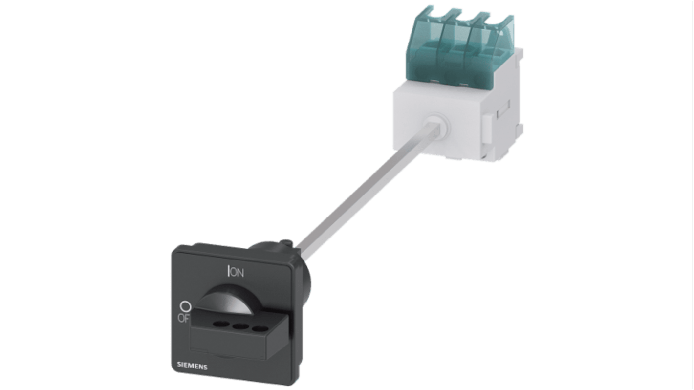 Siemens 3P Pole Panel Mount Non-Fused Switch Disconnector - 32A Maximum Current, 11.5kW Power Rating, IP65