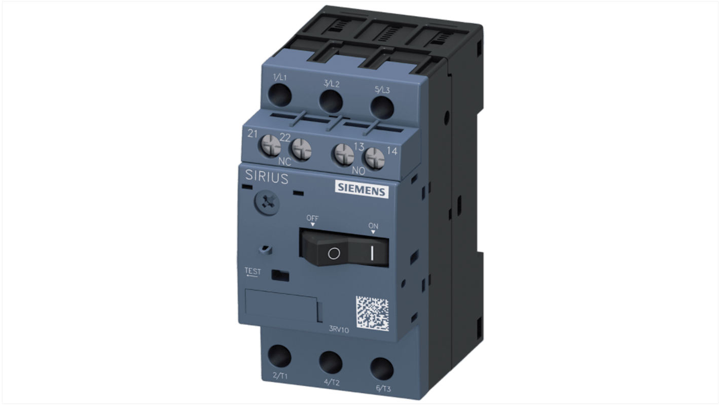 Unité de protection de moteur Siemens 3RV1 12 A, 690 V