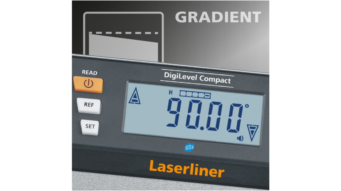 Laserliner Neigungsmesser, Typ Digital, 63mm, ±0,5 mm/m