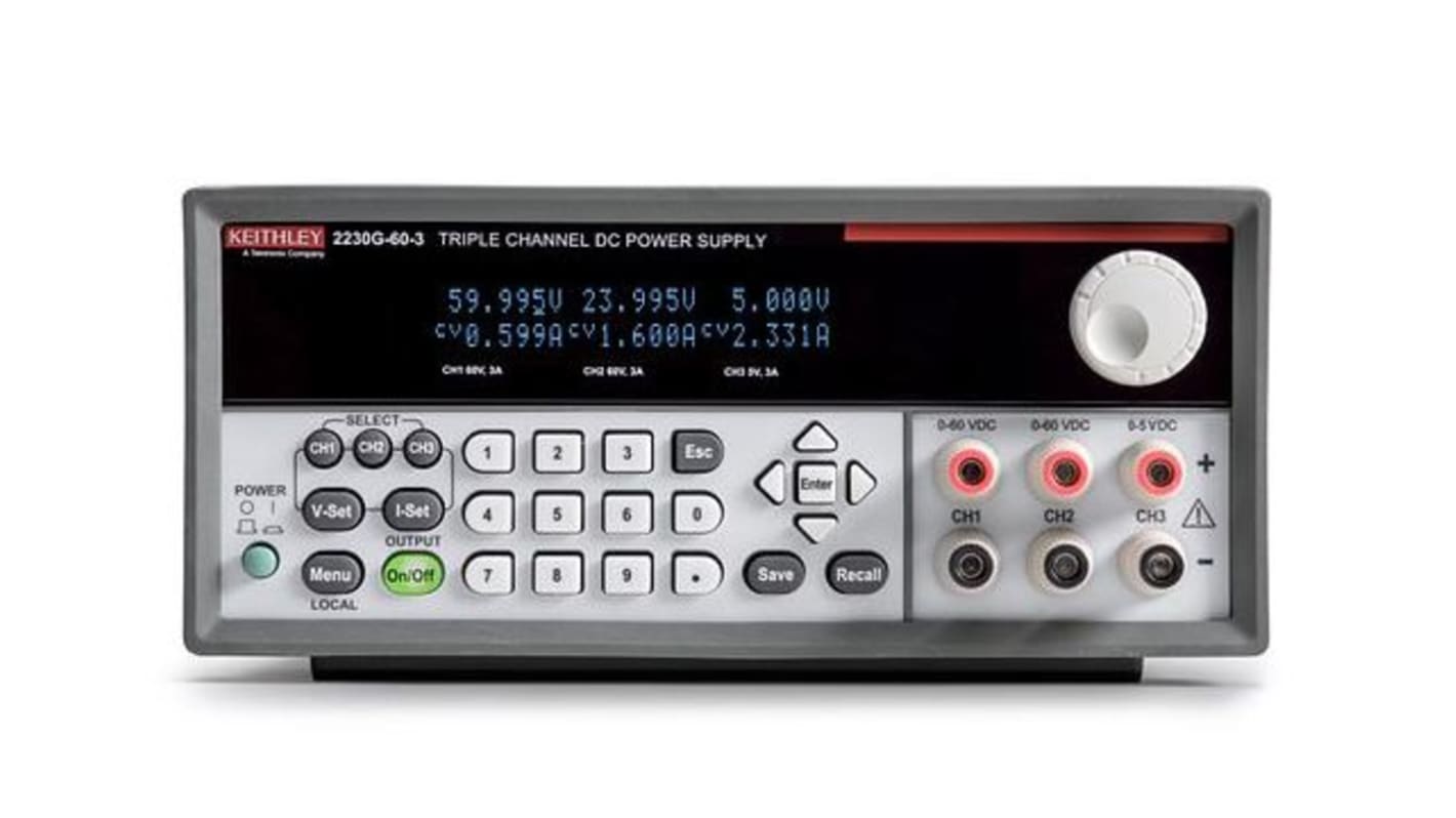 Keithley 2230-60-3 2-Kanal Digital Labornetzgerät 375W, 60V / 3A