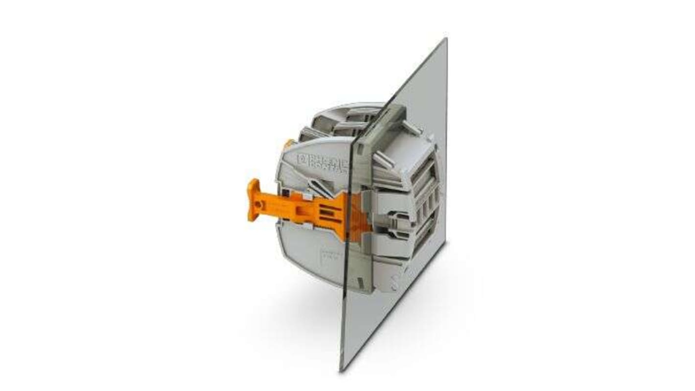 Phoenix Contact RSCWE 6-3/4SL Series Grey Feed-Through Terminal, 0.5mm², Single-Level