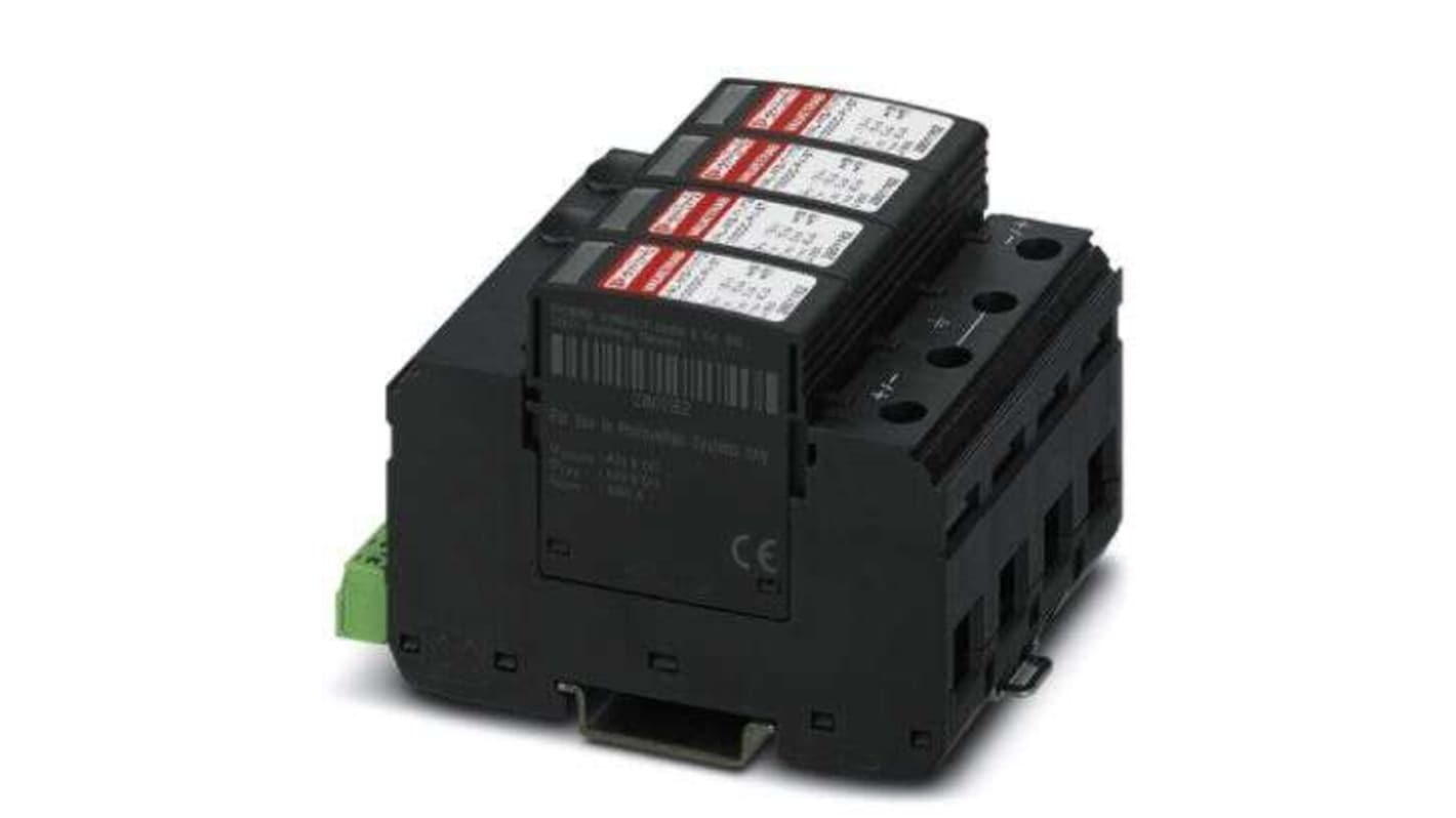 1044182 | Phoenix Contact, VAL-MS-T1/T2 1000DC-PV/3+V-FM/32 Surge ...