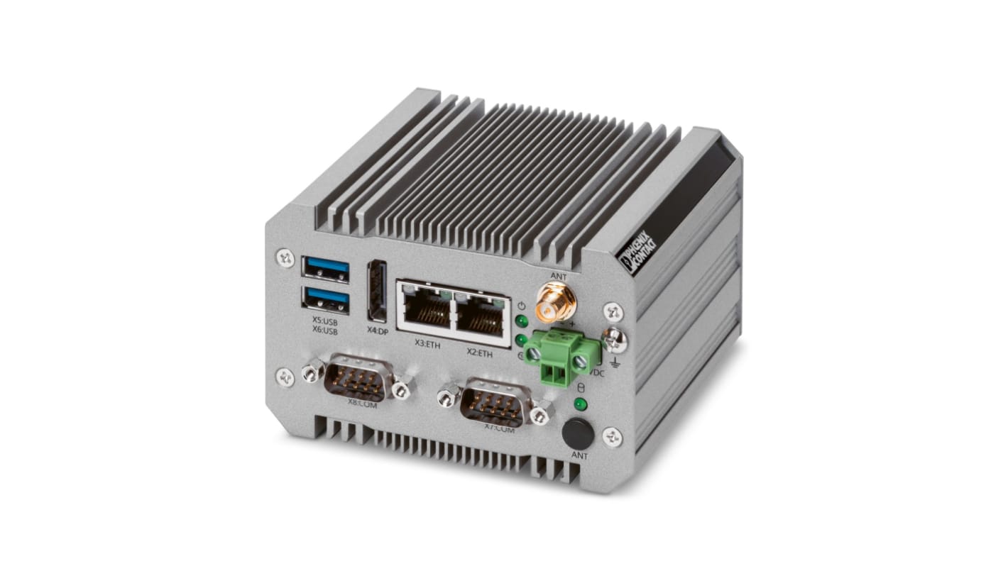 Ordinateur industriel Phoenix Contact Basicline, Intel Celeron, 12 → 30 V, 16.8W, IP30 1,10/2,40 GHz