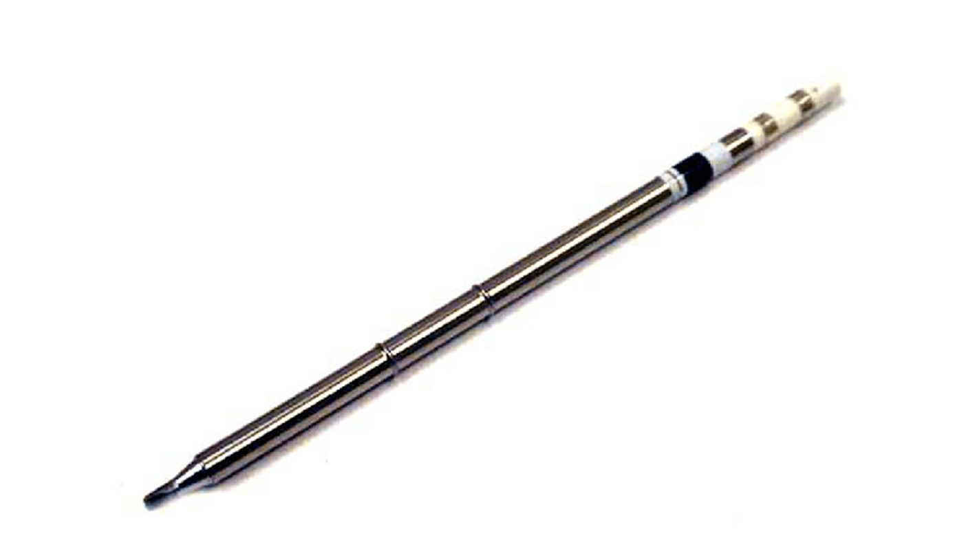 Hakko FM2028 2.4 x 4 x 10 mm Chisel Soldering Iron Tip for use with FM2027, FM2028 Soldering Iron