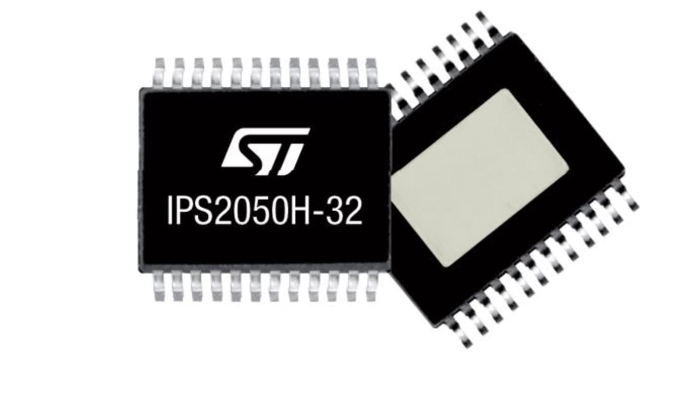 Switch di alimentazione CI STMicroelectronics High side, 24 canali, 60 V, 5.6A, 30mΩ