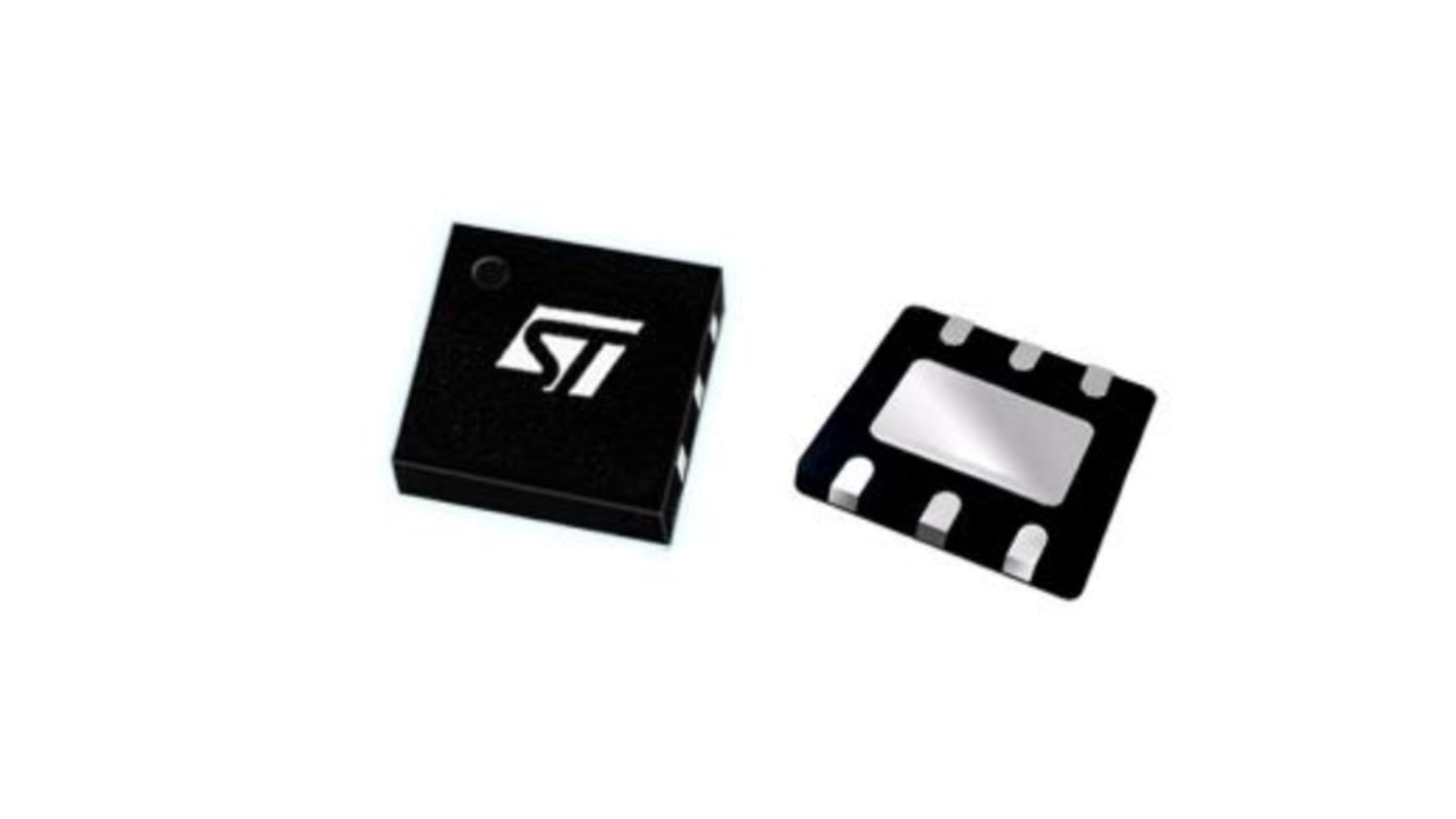 STMicroelectronics 電圧レギュレータ 低ドロップアウト電圧 電流制限、熱的過負荷保護 0.8 → 4.5 V, STLQ020PU33R