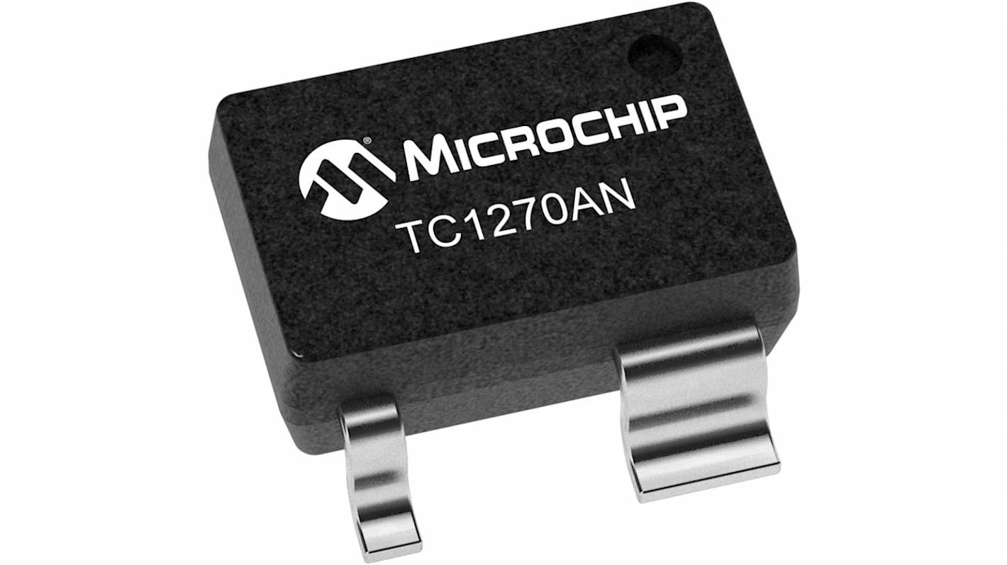 Microchip 電圧監視 IC, 高精度モニター SOT 143