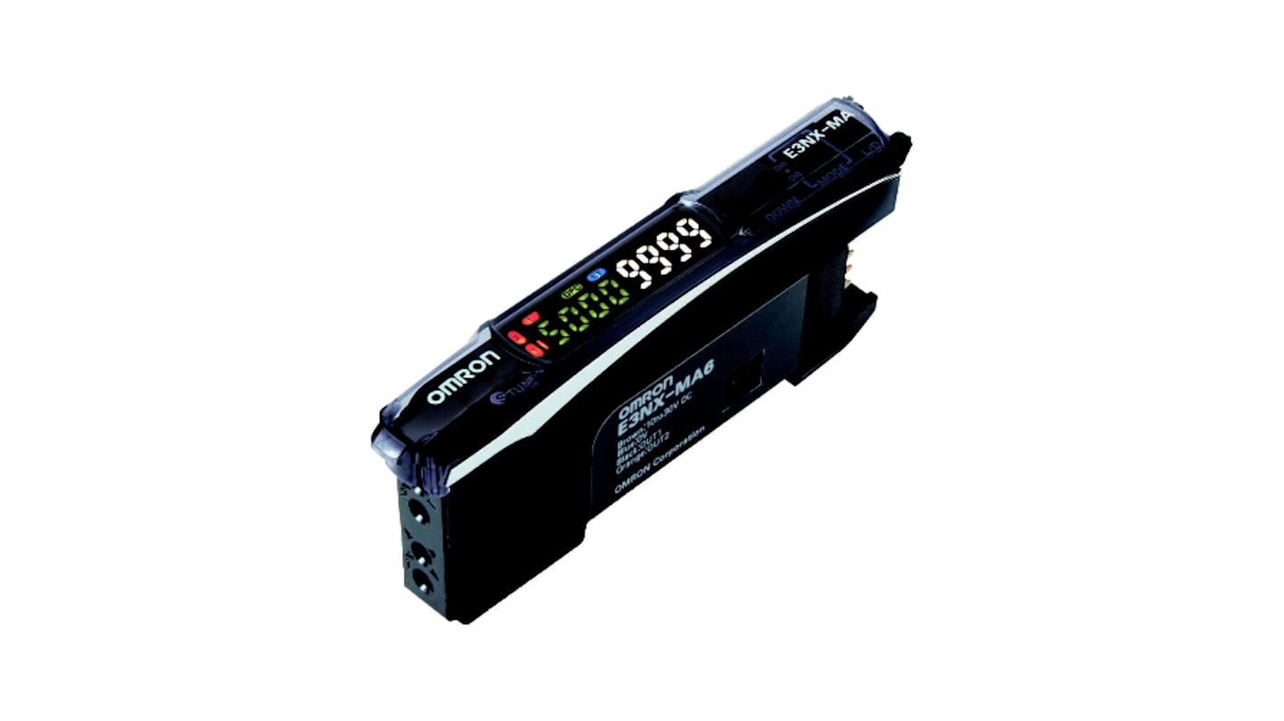 Amplificateur pour fibre optique Omron, PNP, IP50, 10 → 30 V.