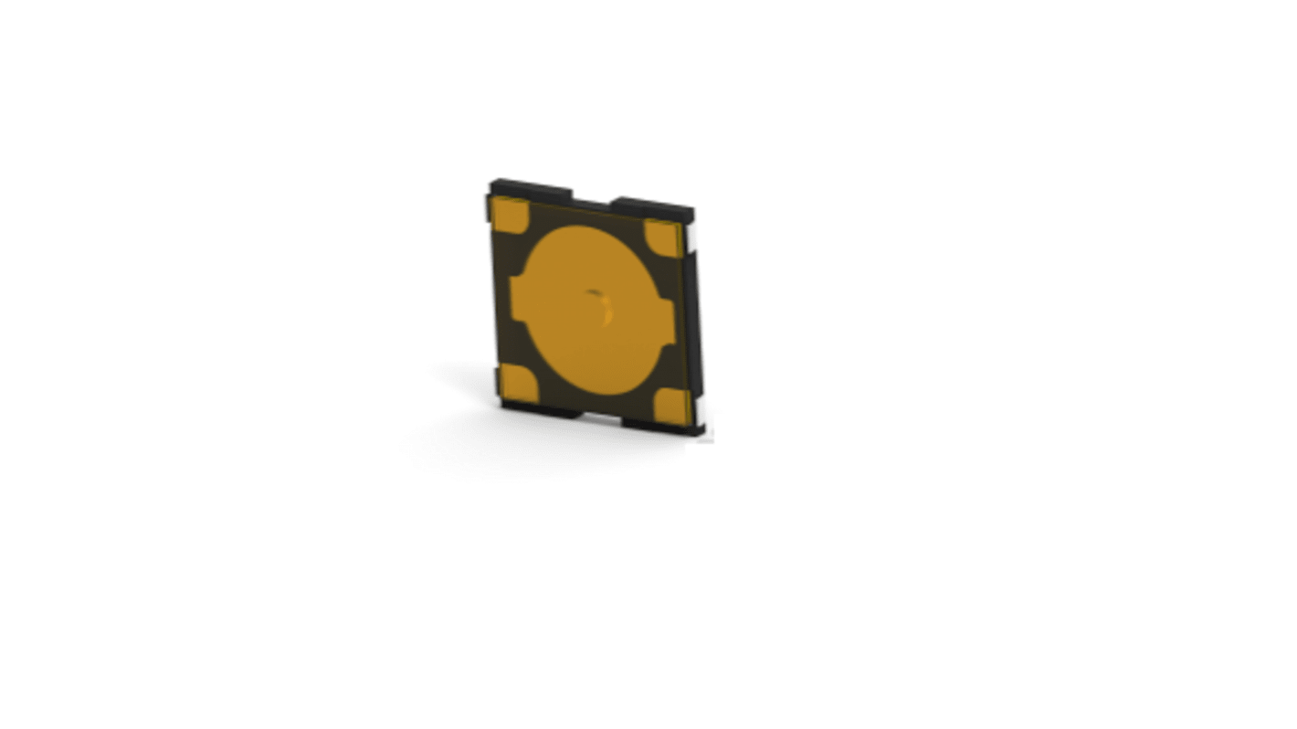 Black Top Tactile Switch, SPST 50 mA Surface Mount