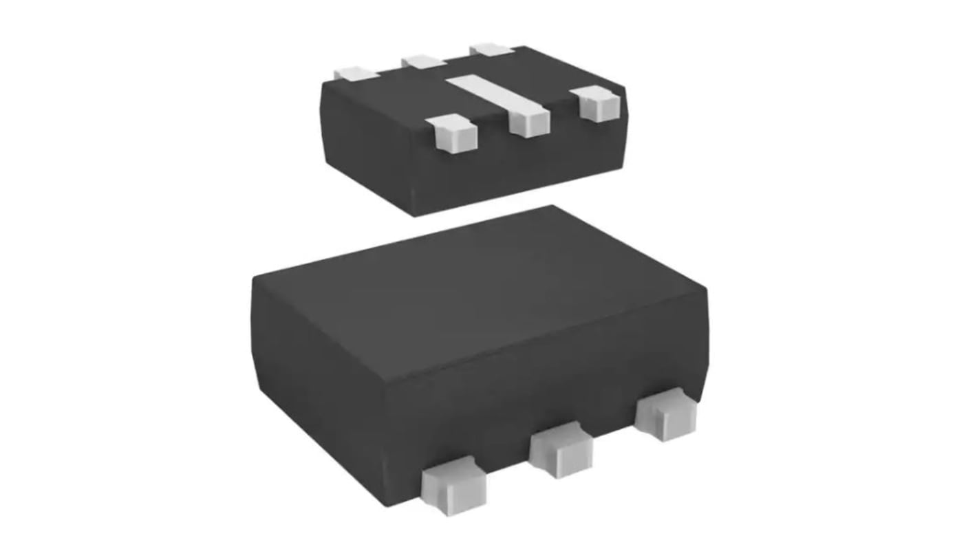 Réseau de diodes TVS Bidirectionnel, claq. 25V SOT-666