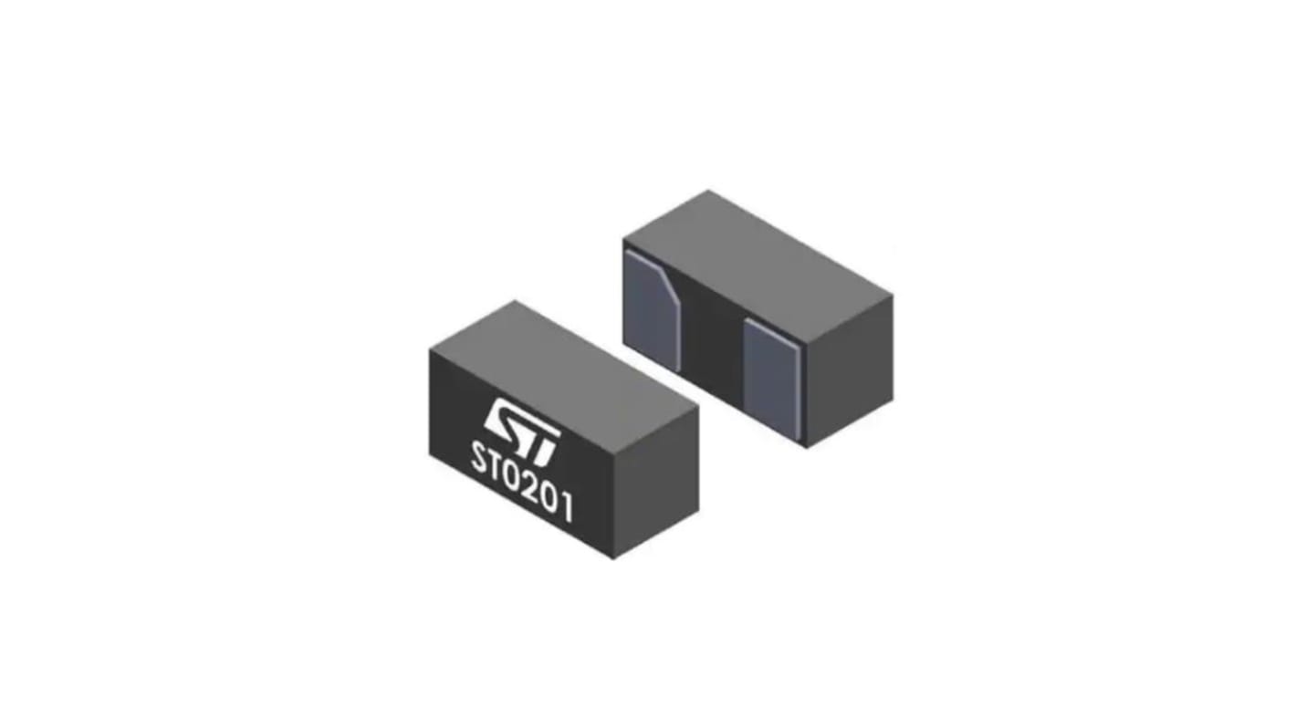 STMicroelectronics TVSダイオード, 双方向, 表面実装, 10V, ESDZV5HS-1BF4