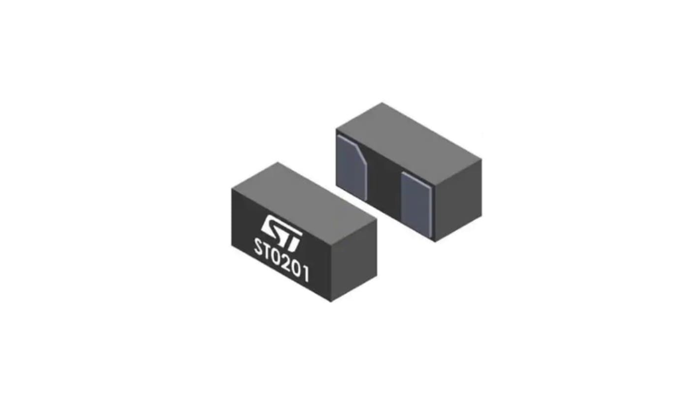 STMicroelectronics ESDZV5HS-1BF4, Bi-Directional TVS Diode 0201