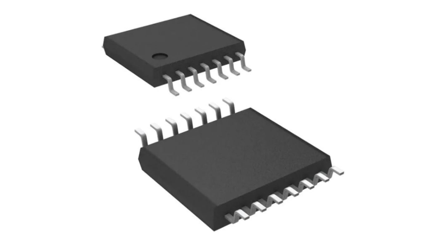 Amplificador operacional TL084IPT Amplificador de funcionamiento, 3 → 30 V. 4MHZ TSSOP, 14 pines