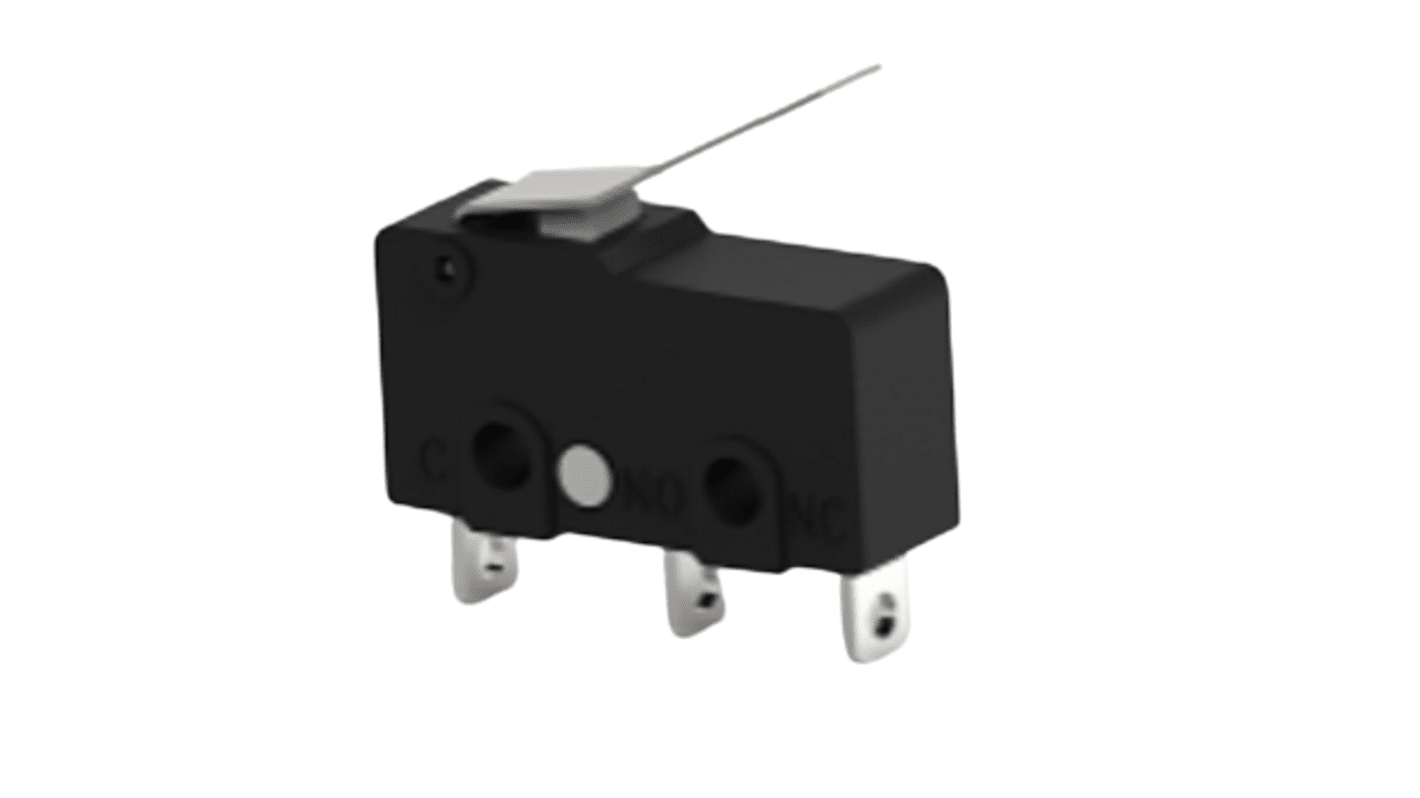 SAJ25YXUL1147SDTSEQ TE Connectivity Lever Snap Action Micro Switch