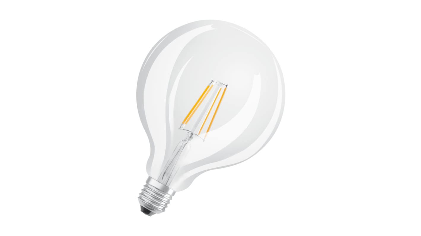 Lampada LED Osram con base E27, 6,5 W, col. Bianco caldo