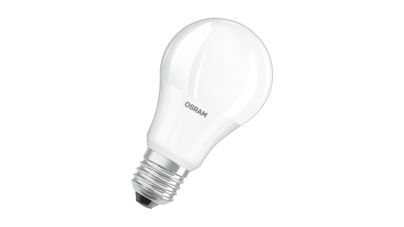 Lampada LED Osram con base E27, 4,9 W, col. Bianco caldo