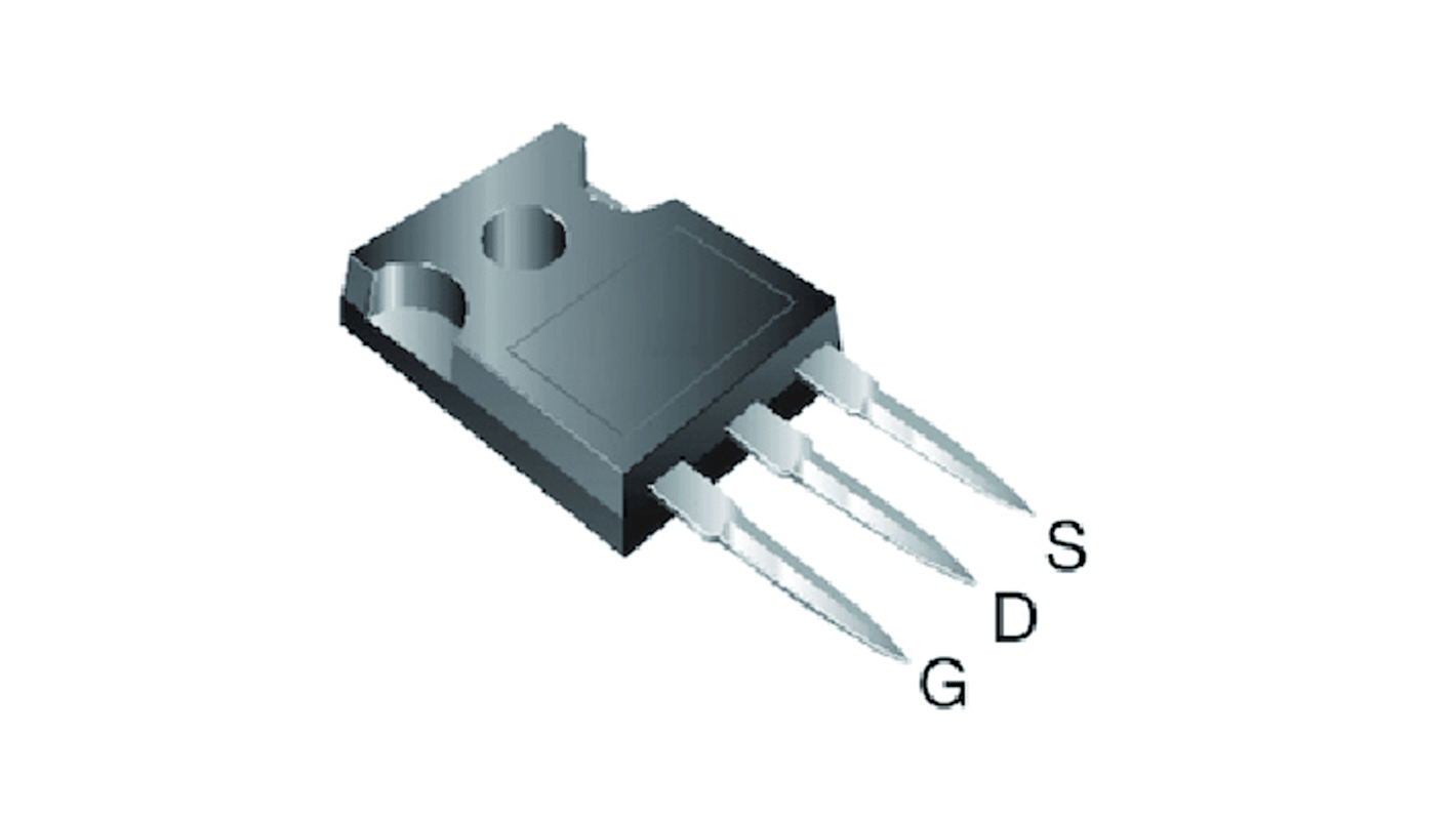 Vishay Nチャンネル MOSFET600 V 95 A スルーホール パッケージTO-247AC