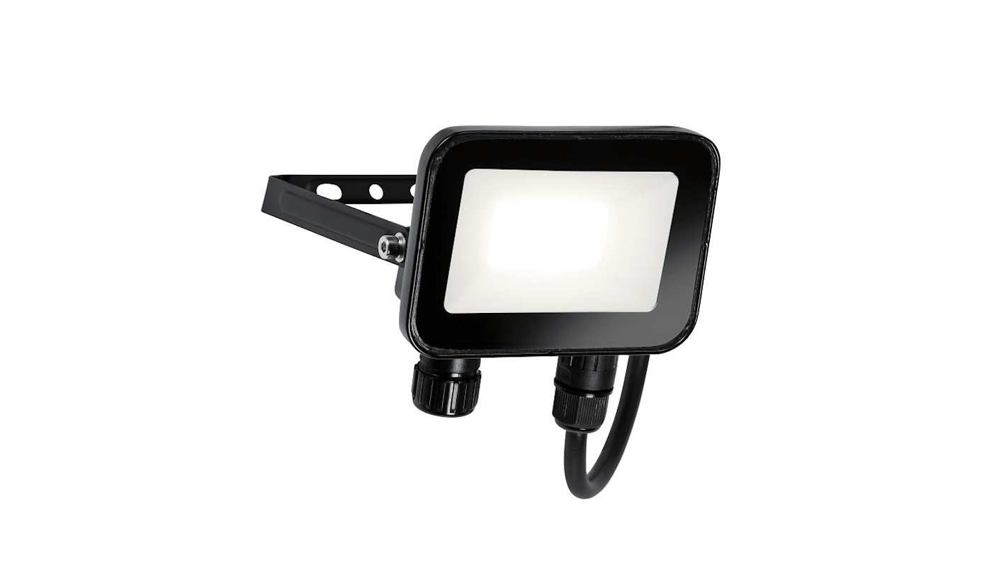 Knightsbridge FLN Floodlight, 15 LED, 10 W, 1085 lm, IP65, 230 V ac