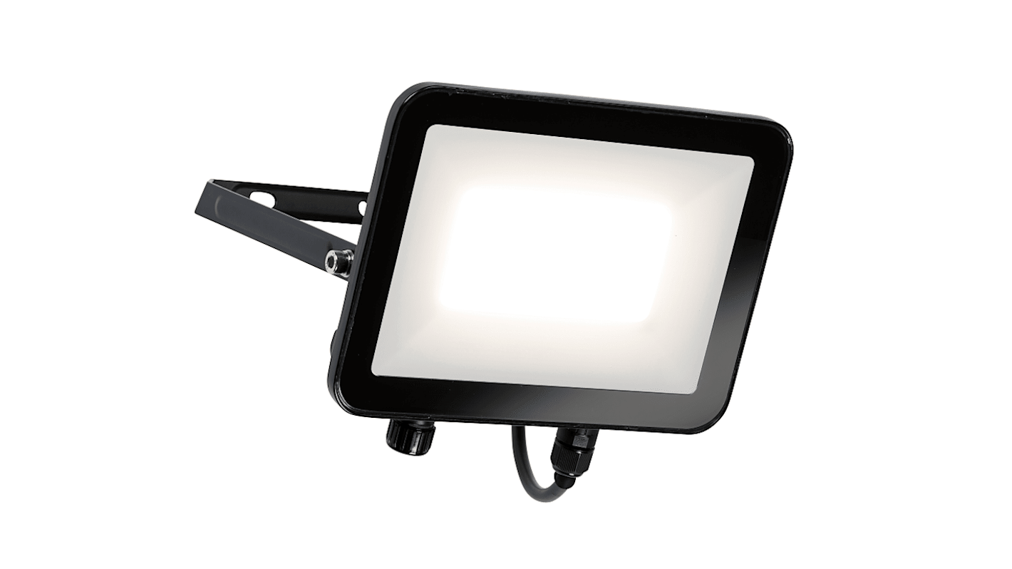 Knightsbridge FLN Floodlight, 84 LED, 50 W, 5430 lm, IP65, 230 V ac