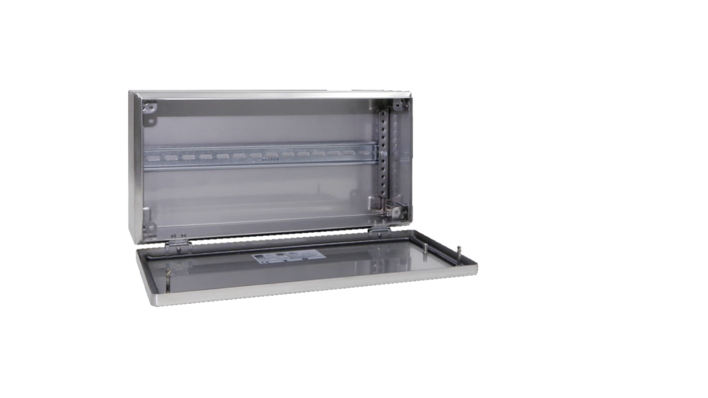 Caja Rittal de Acero Inoxidable Gris, 200 x 400 x 123mm, IP66