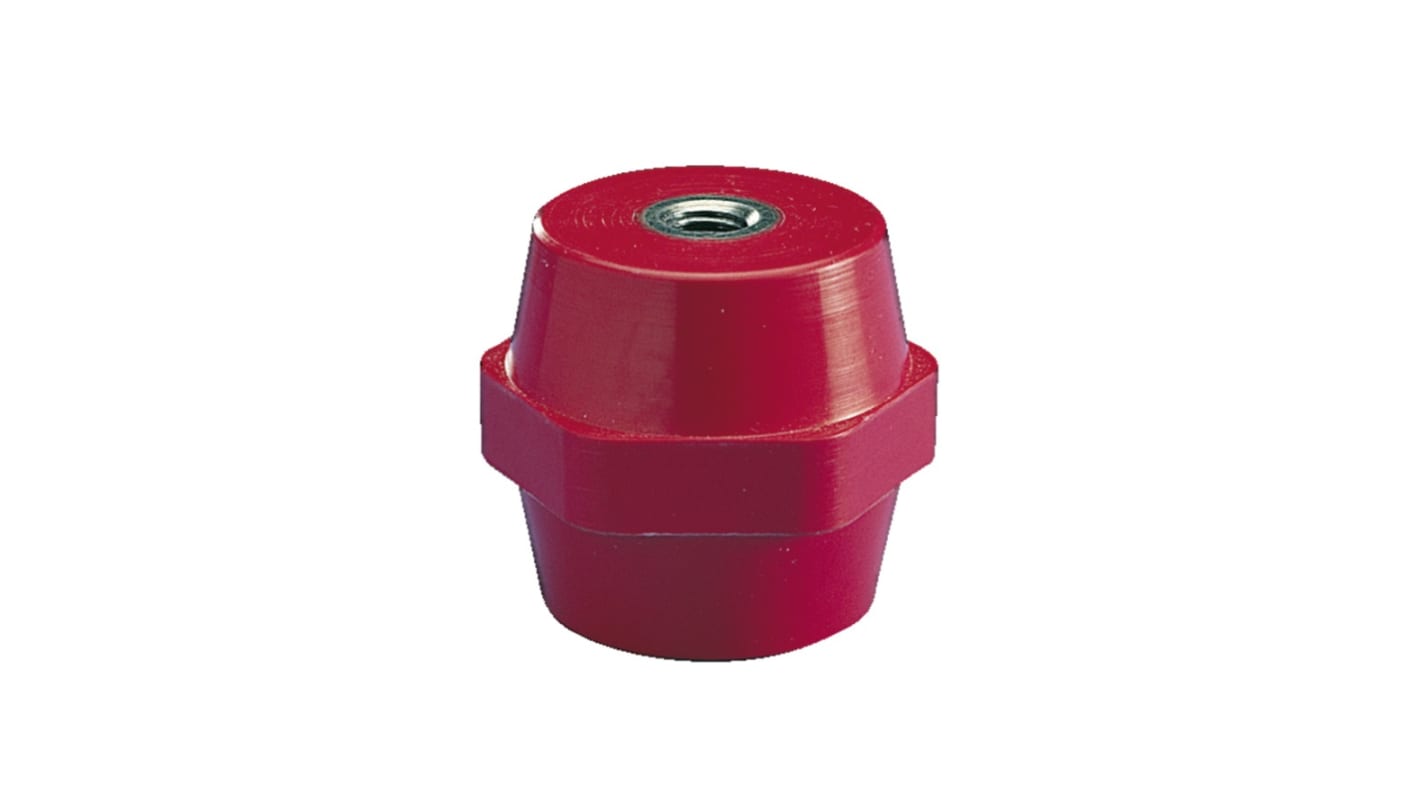 Rittal SV 3031 Series Polyester Threaded Bushing for Use with Busbar Systems