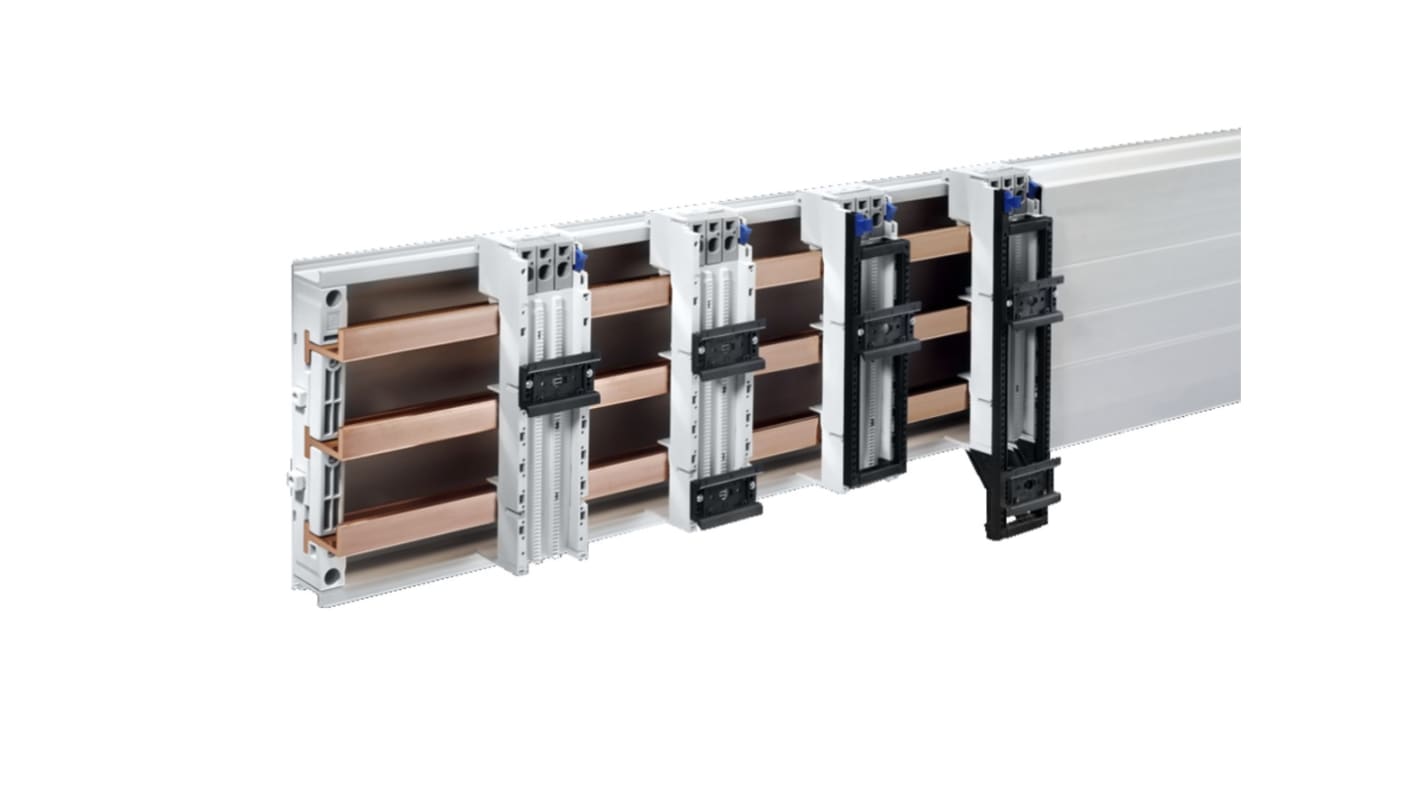 Rittal SV 9340 Series Polyamide Adapter for Use with Busbar Systems, 55 x 208mm