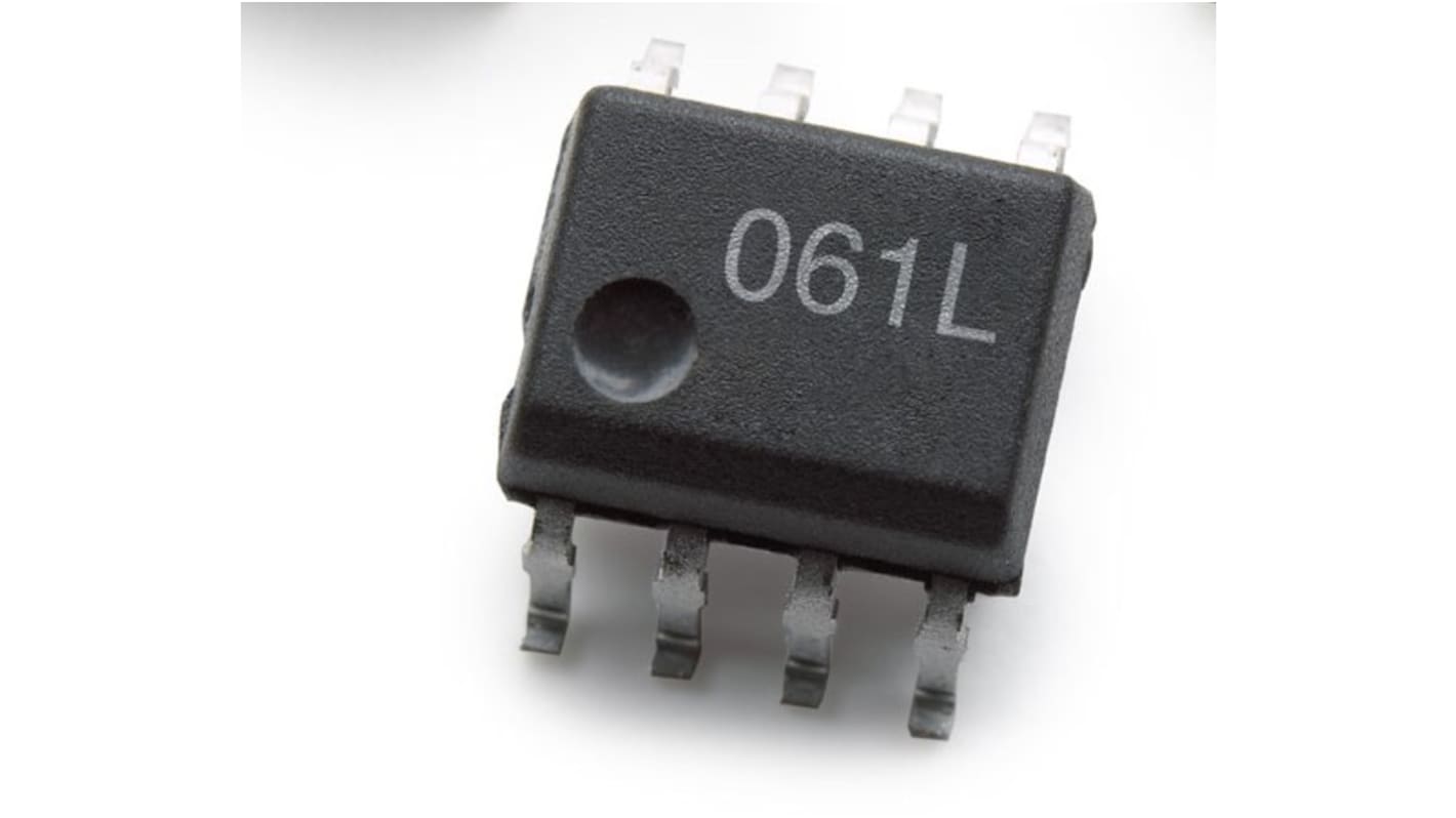 Broadcom, ACPL-061L-060E Photodetector Output Optocoupler, Surface Mount, 8-Pin