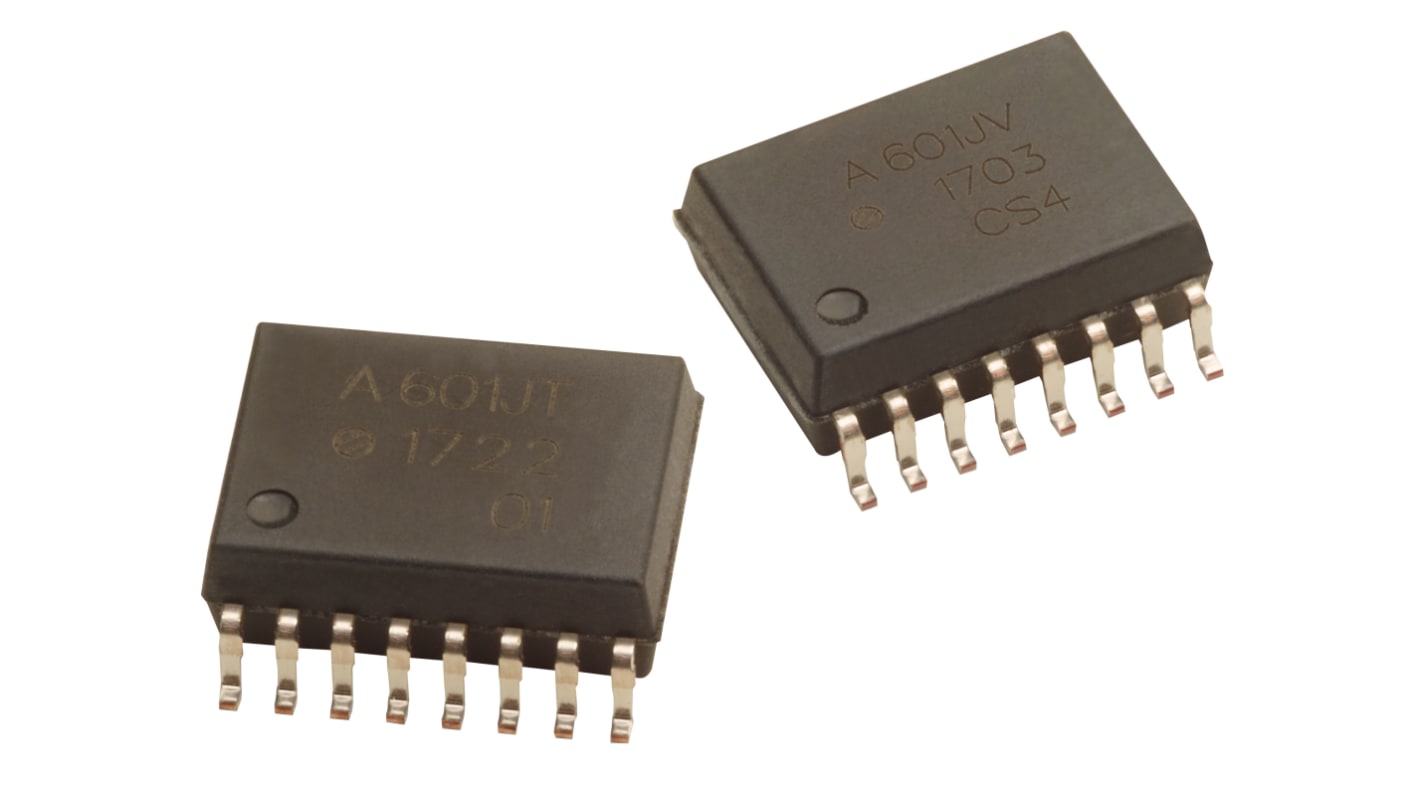 Broadcom ASSR-601JT SMD Optokoppler / MOSFET-Out, 16-Pin SO