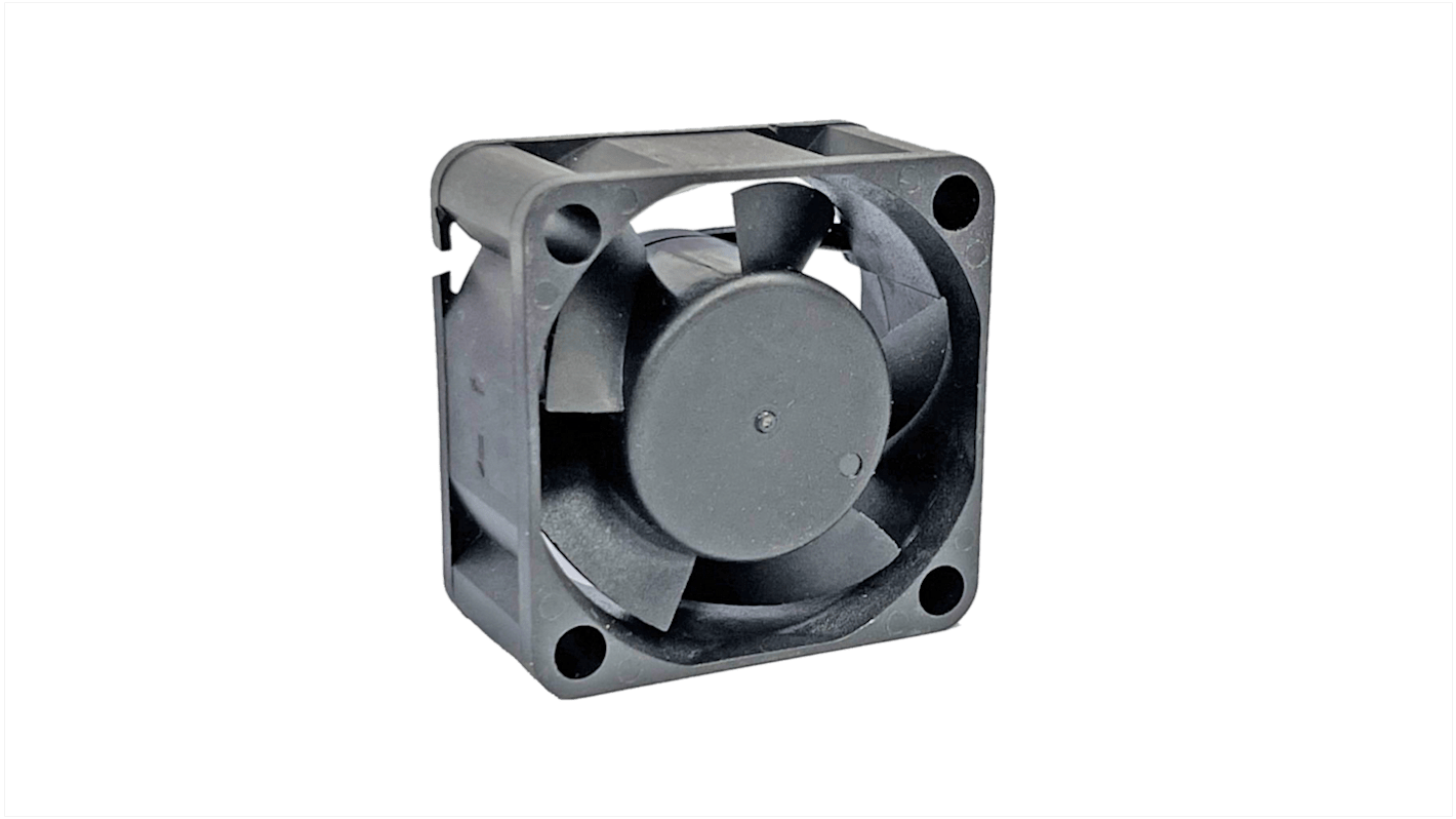 Ventilador Axial RS PRO de 40 x 40 x 20mm, 12 V CC, 2.304W, 8600rpm, caudal 11.1cfm, 33dB(A)