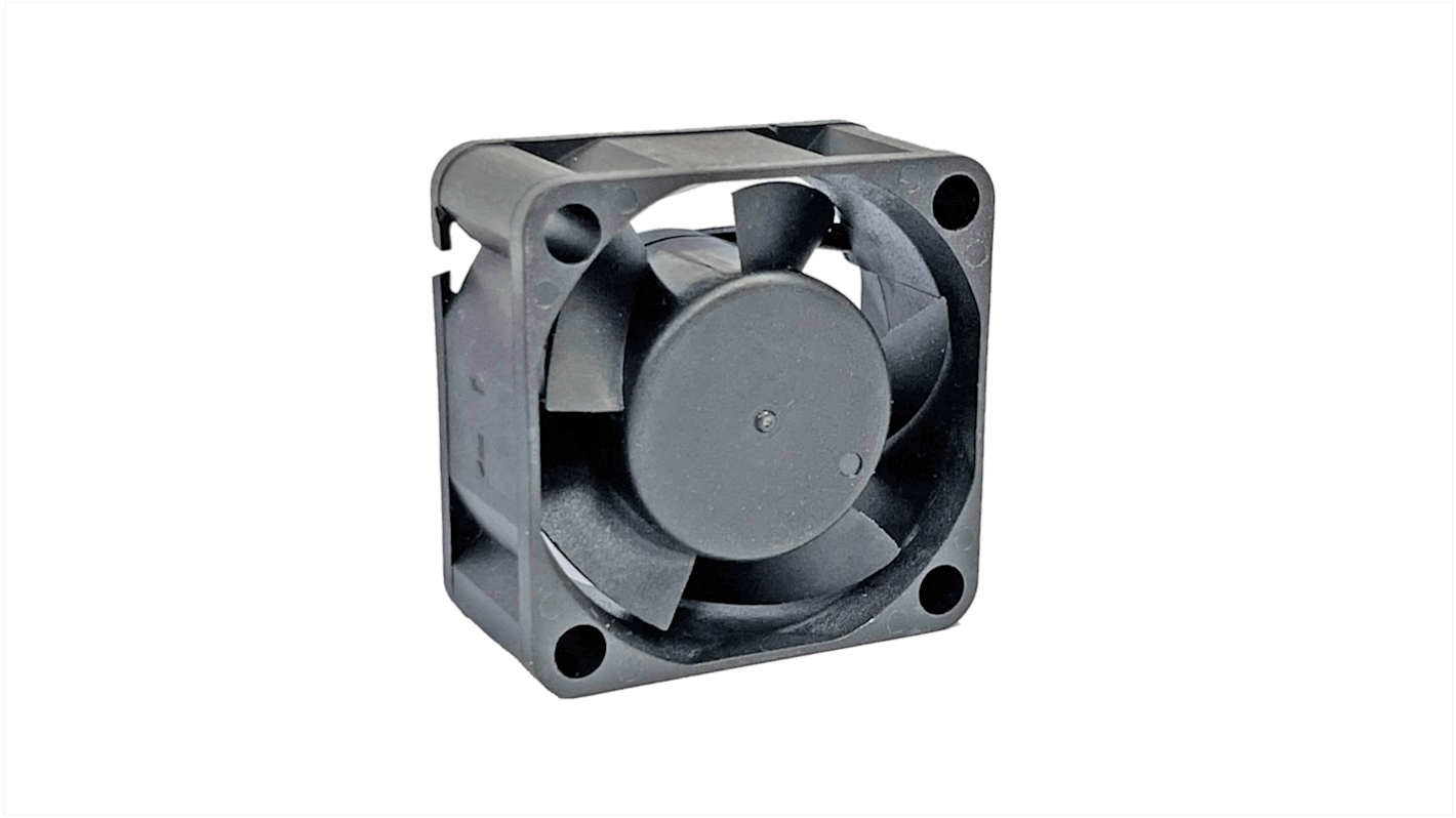 RS PRO Axial Fan, 12 V dc, DC Operation, 11.1cfm, 2.304W, 160mA Max, 40 x 40 x 20mm RS