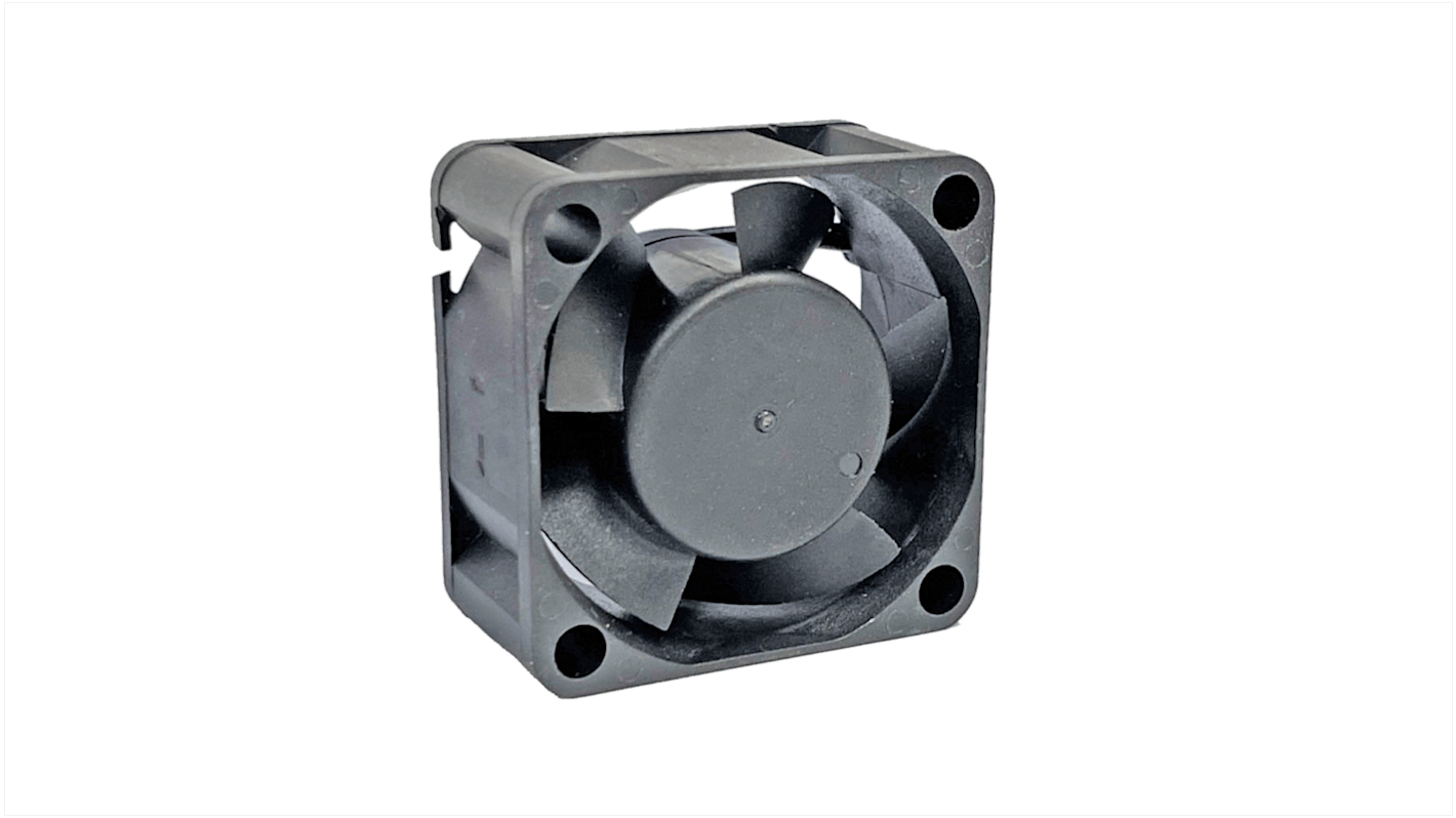 Ventilador Axial RS PRO de 40 x 40 x 20mm, 24 V CC, 2.304W, 8600rpm, caudal 11.1cfm, 33dB(A)