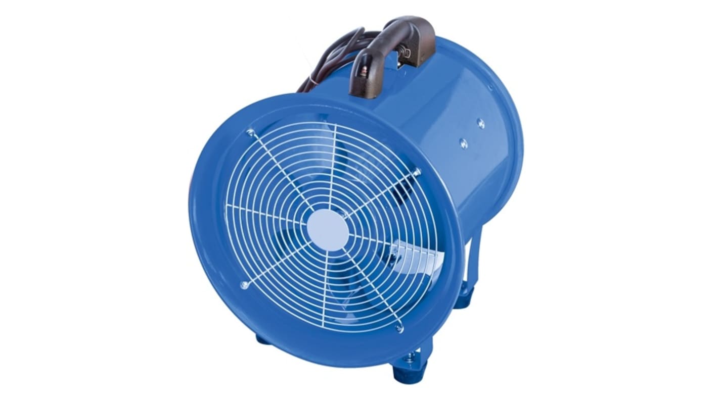 Ventilatore Broughton VF250 110V Condotto, 2580m³/h 110 V BS4343/IEC60309 110 V