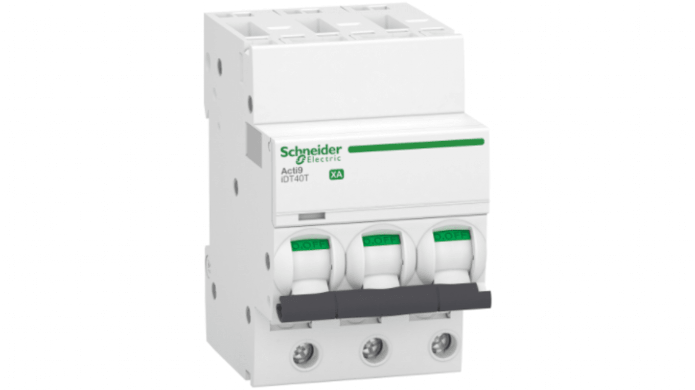 Interruttore magnetotermico Schneider Electric 3P 10A, Tipo C