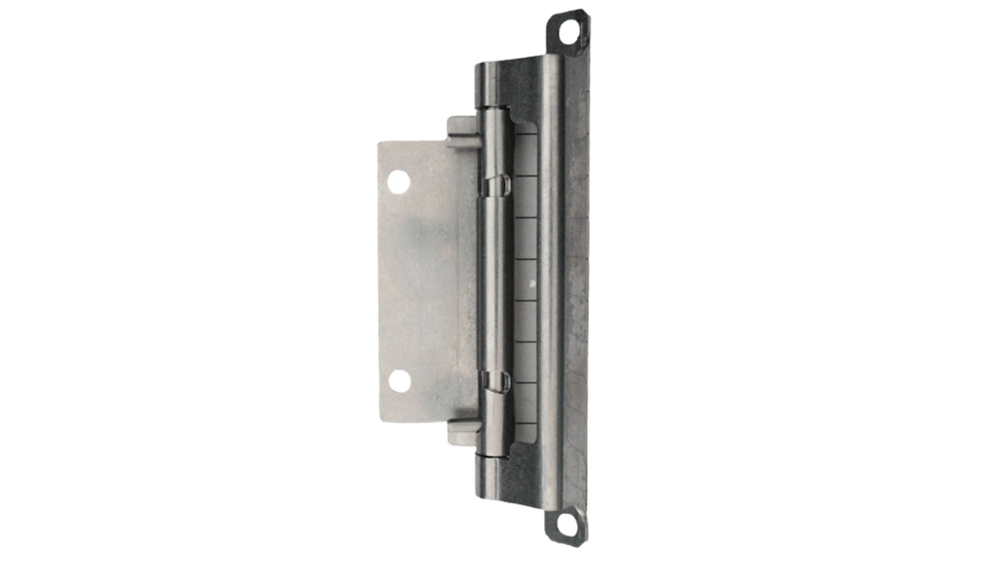 Bisagra de libro con cierre auto Steinbach & Vollman de Acero inoxidable, dimensiones 126mm x 47.5mm x 1.5mm