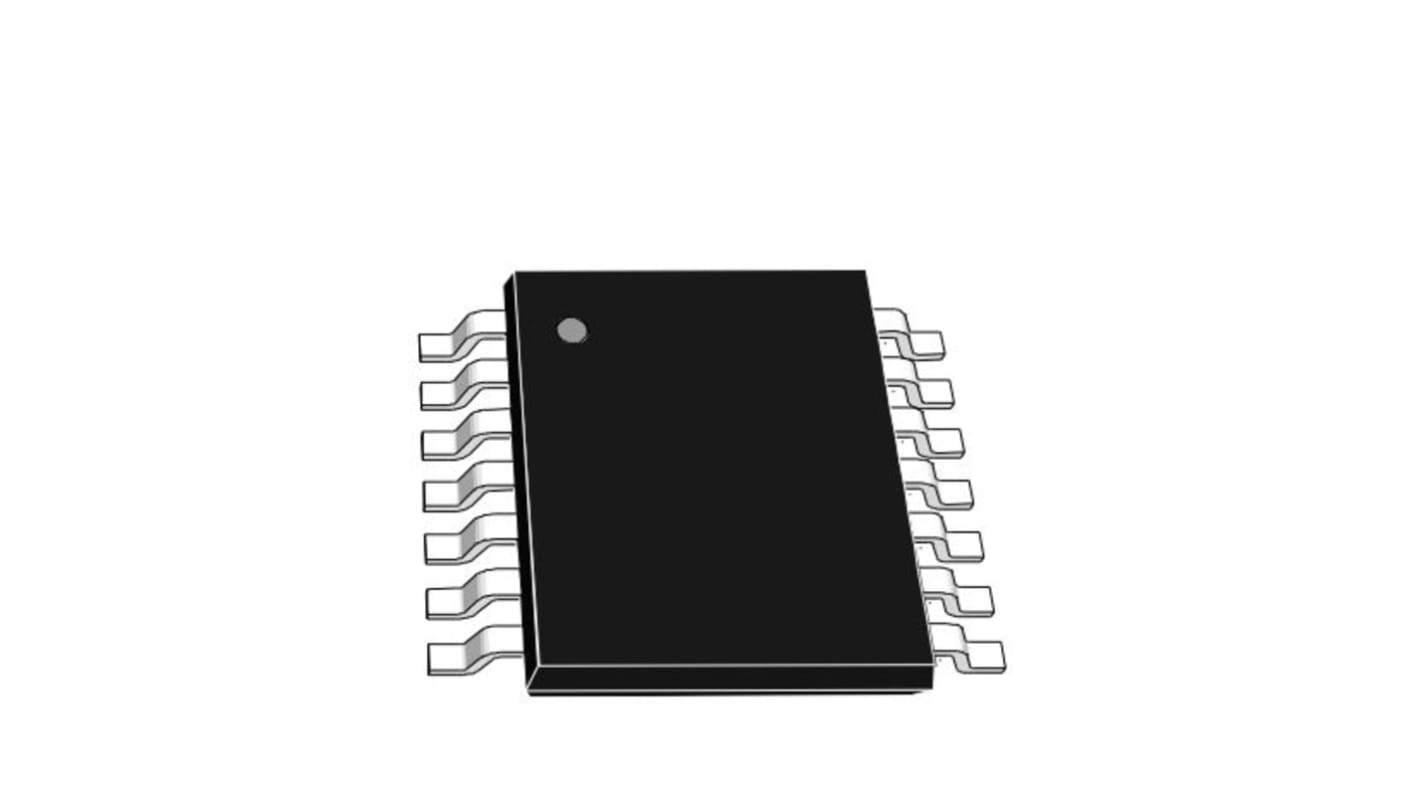 STMicroelectronics オペアンプ, 表面実装, 4回路, ±2電源, 単一電源, TSB514IPT